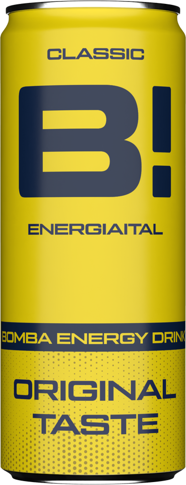 CLASSIC ORIGINAL TASTE – BOMBA! Energiaital (BOMBA! Energy Drink)